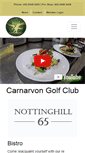 Mobile Screenshot of carnarvongolf.com.au
