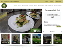 Tablet Screenshot of carnarvongolf.com.au